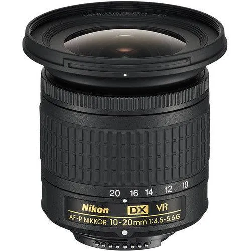 Nikon AF-P DX NIKKOR 10-20mm f/4.5-5.6G VR Lens Rain Bundle