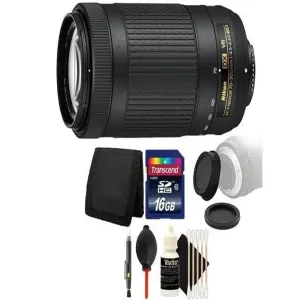 Nikon AF-P DX Nikkor 70-300mm f/4.5-6.3G Ed VR Lens and Accessories for D500 , D5300 , D5500 and D5600