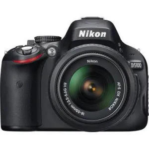 Nikon D5100/D5600 Digital SLR Camera With 18-55mm f/3.5-5.6G VR Lens