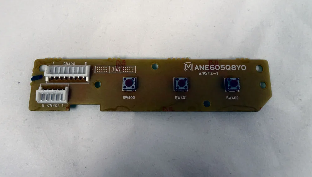 Panasonic NE-1643, Panasonic NE-1843 tact switch PCB - ANE605Q8Y0BP