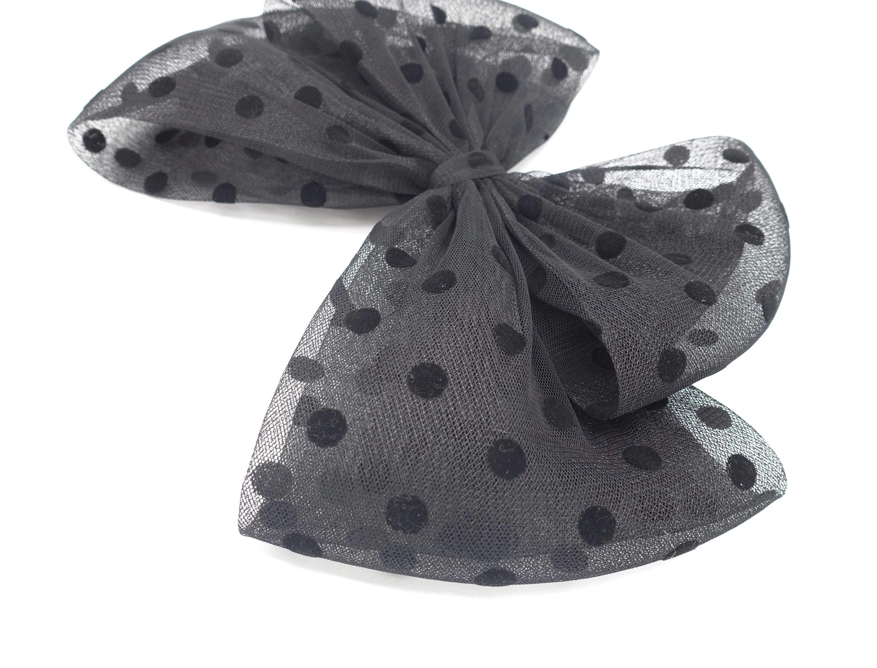 patterned Jumbo bow event cosplay hair accessory for women