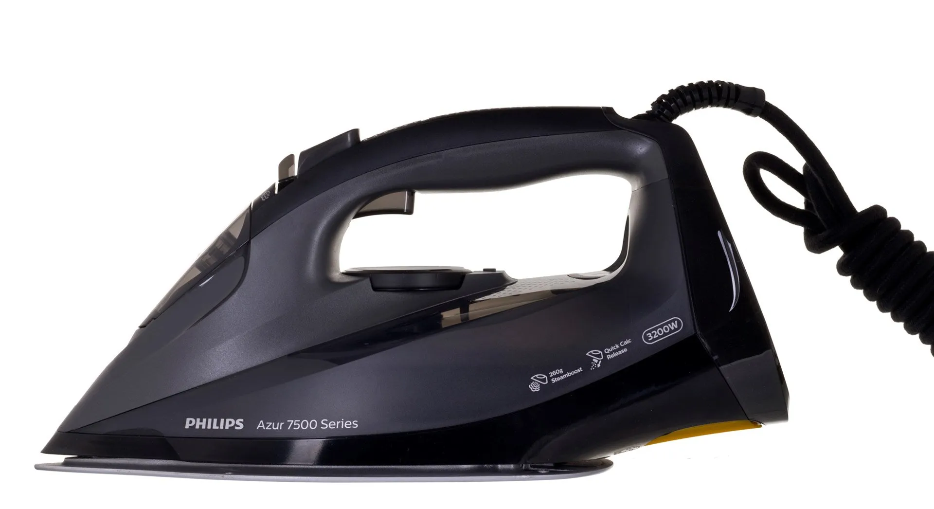 Philips Dst7511/80 Iron Dry & Steam Iron Steamglide Elite Soleplate 3200 W Black