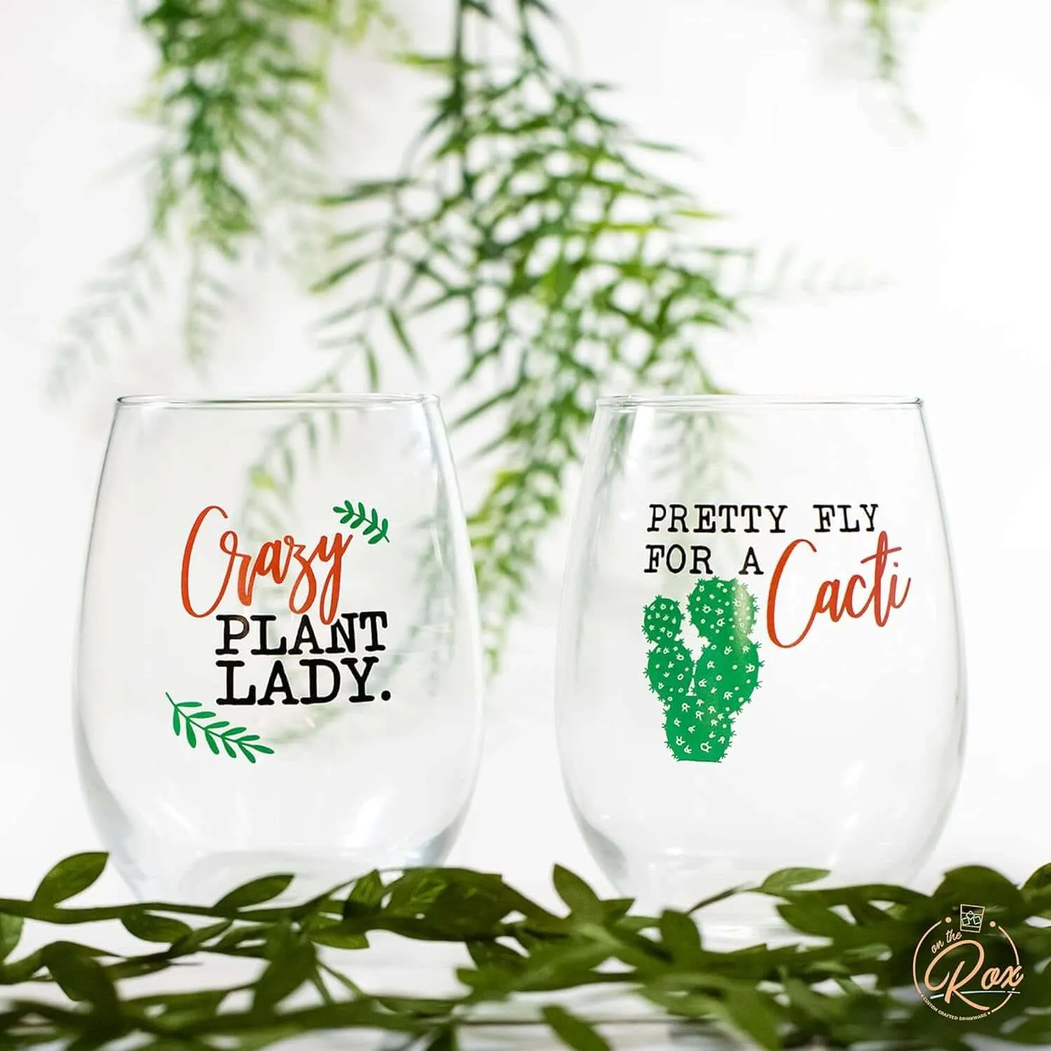 Plant Lady Glass Tumbler