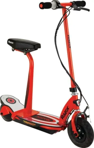 Razor-Electric Scooter E100s Power Core Red