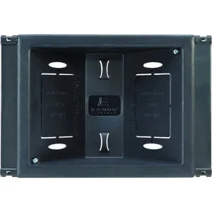 Sanus ELM803B1 In-Wall Black Low Voltage Box