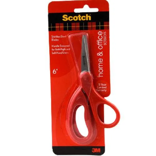 Scotch Precission Scissors 1446. Stainless steel blade, 6 in (15cm)