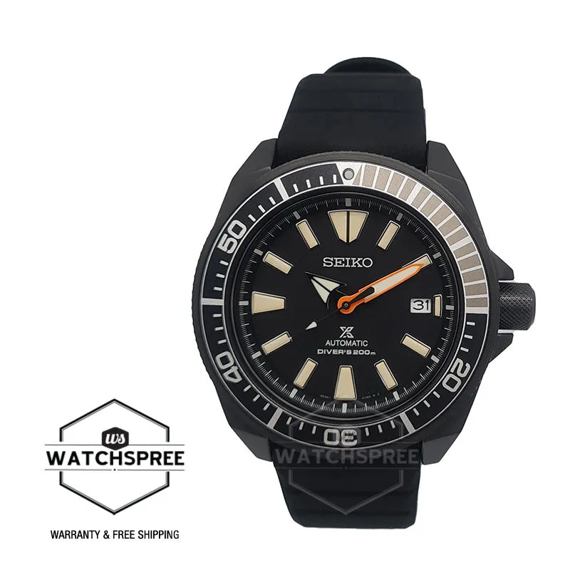 Seiko Prospex Automatic Limited Edition Black Silicone Strap Watch SRPH11K1 (LOCAL BUYERS ONLY)