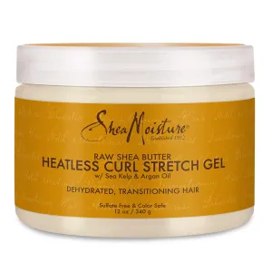 Shea Moisture Raw Shea Butter Heatless Curl Stretch Gel 12 oz