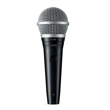 Shure PGA48 Speech/Vocal Microphone, XLR to 1/4"