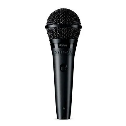 SHURE Singing/Vocal Microphone, XLR to 1/4"