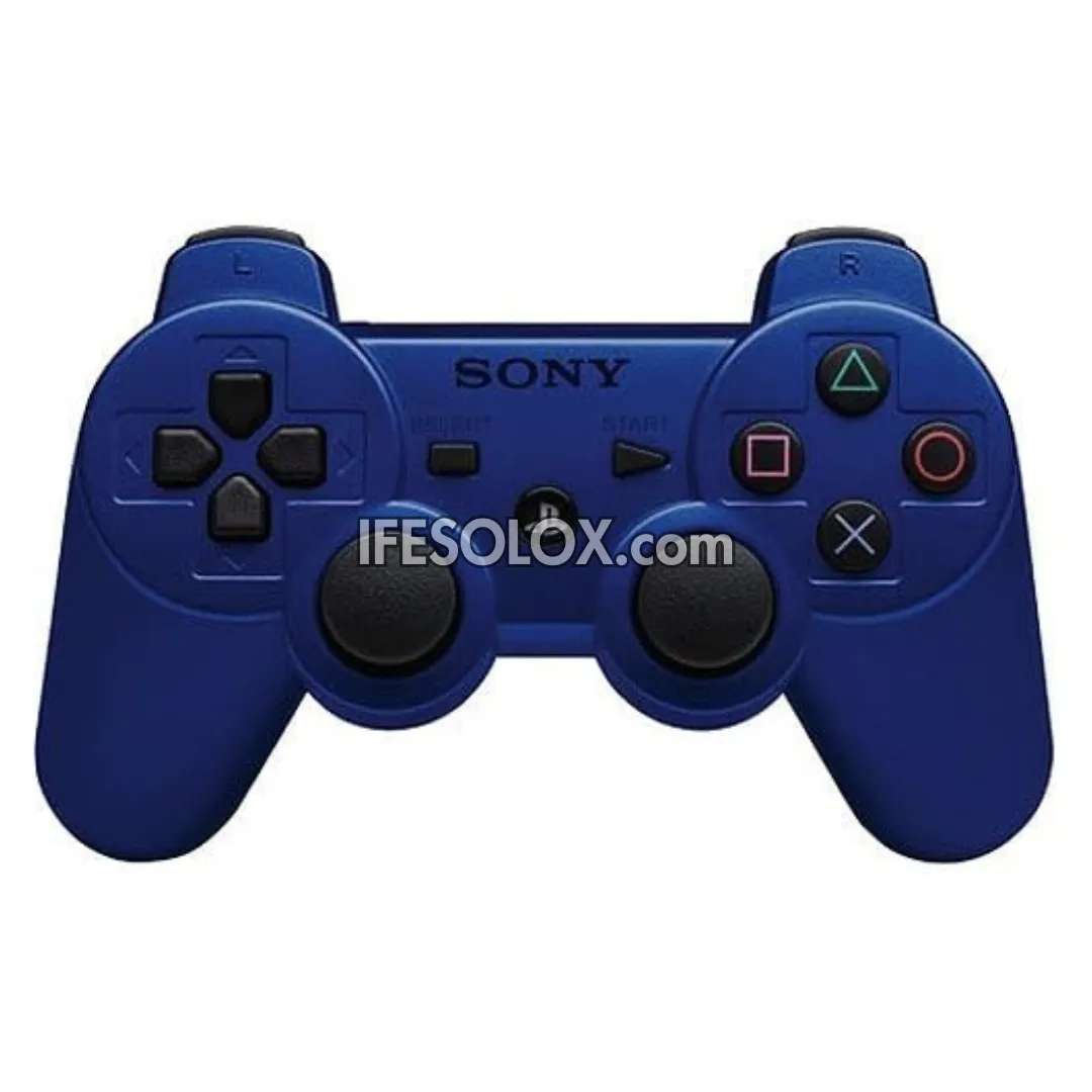 Sony PS3 DualShock 3 Game Controller (Blue) - Brand New