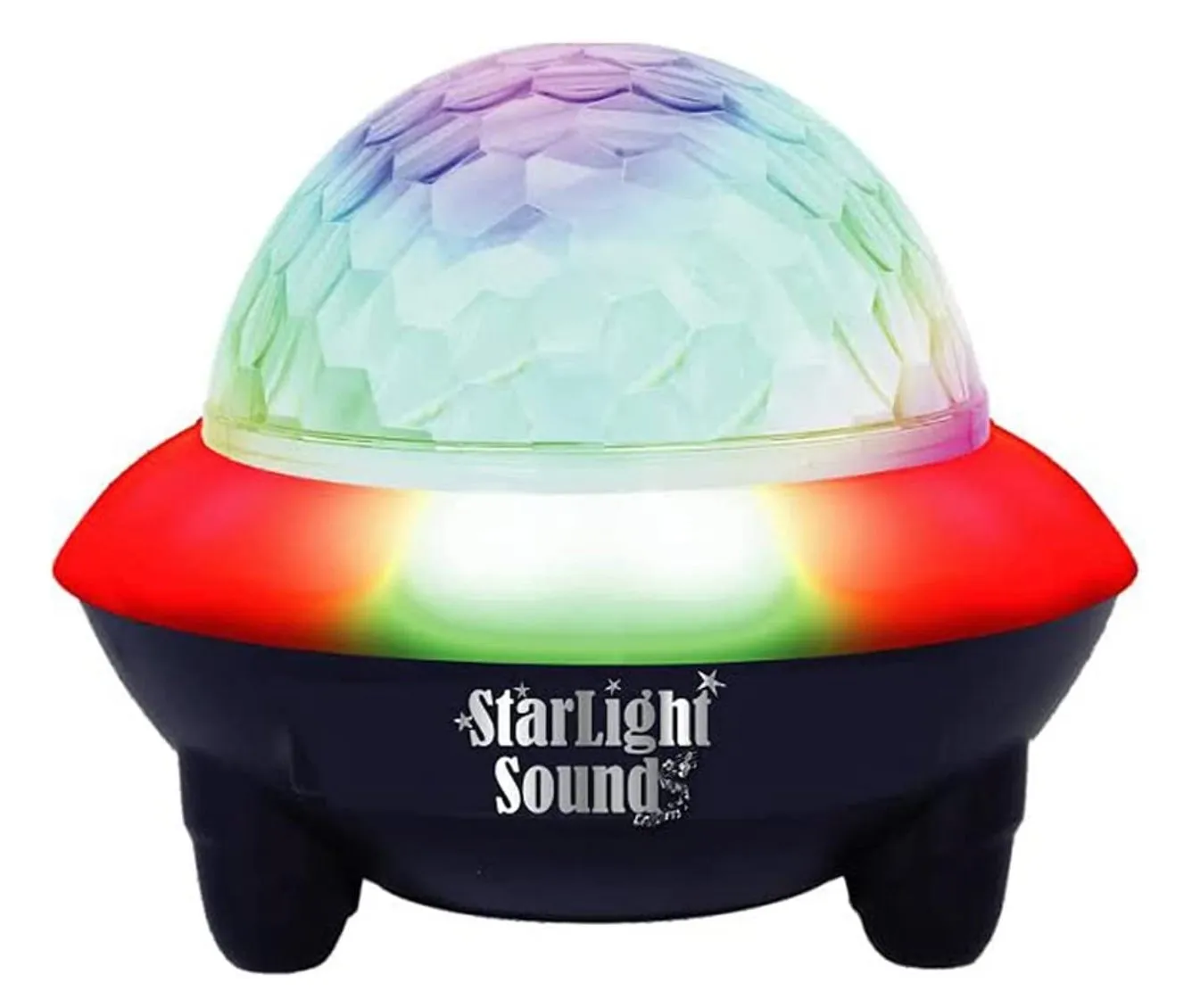 Starlight Sounds Wireless Bluetooth Speaker with LED Night Light Star Projector