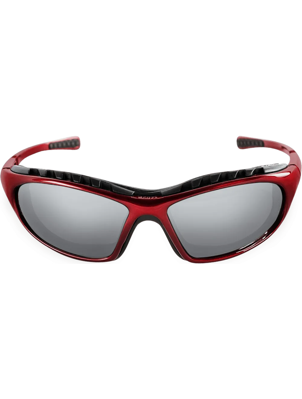 Steelhead® Silver Mirror Anti-Fog Lens, Shiny Red Frame Safety Glasses - LIMITED STOCK - BH13147AF