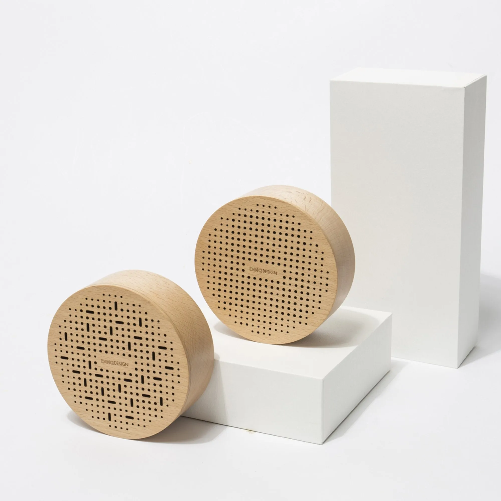 The Decent Living Germany Beech Wood Bluetooth Speaker