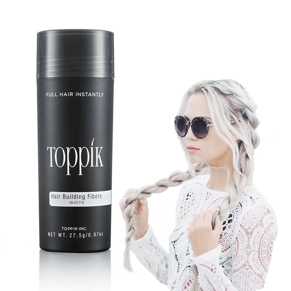 White Toppik Hair Building Fibers ~ 27.5g