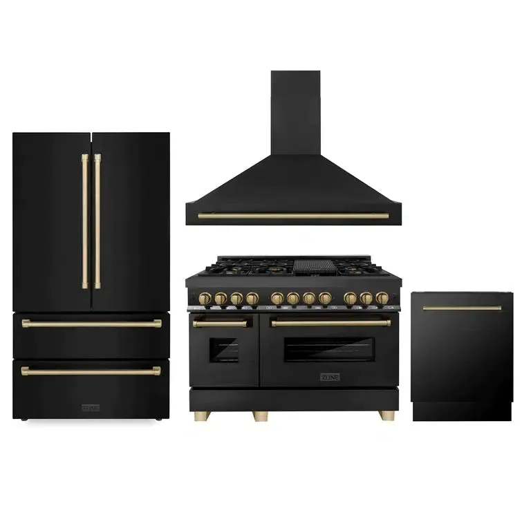 Z-line Kitchen Packages model 4AKPR-RABRHDWV48-CB